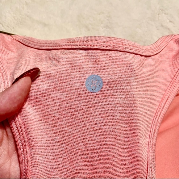 NWT Athletic Dress Large Harmony & Balance Coral Pink Racerback Stretch Slvlss - Picture 11 of 16